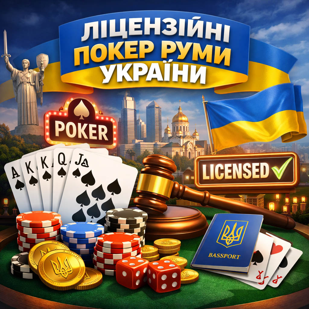 Чому краще обирати ліцензійні українські покер-руми